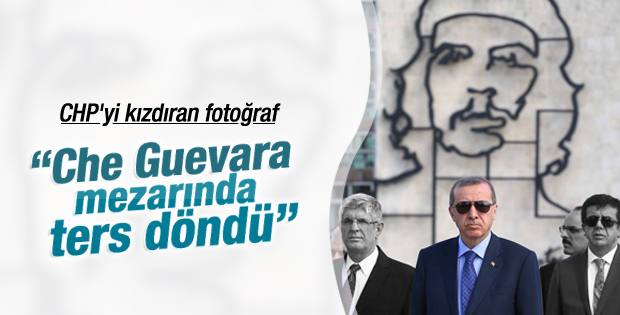 CHP Erdoğan'ın Küba fotoğrafını eleştirdi