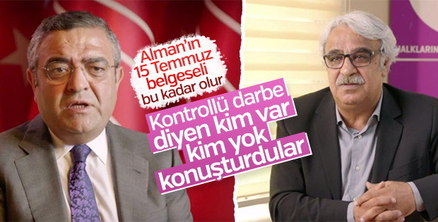 Alman kanalında 15 Temmuz belgeseli