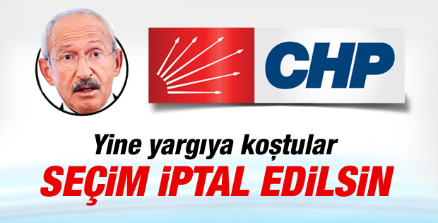 CHP seçimin iptali için YSK'ya başvurdu
