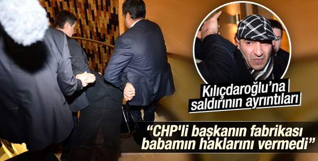 Kılıçdaroğlu'na ayakkabılı saldırının ayrıntıları