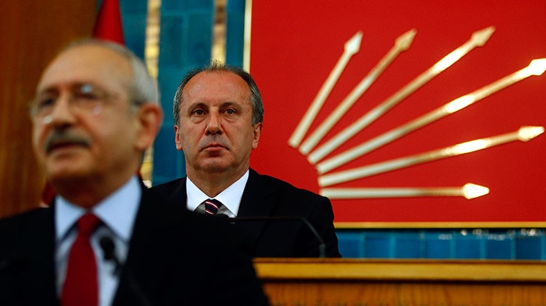 Kemal Kılıçdaroğlu'nun gözü Muharrem İnce'nin üzerinde
