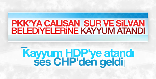CHP'den kayyum kararına tepki