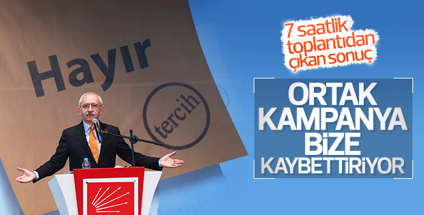 CHP'nin referandum stratejisi