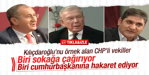 CHP'li Aykut Erdoğdu sokak çağrısı yapıp tehdit etti
