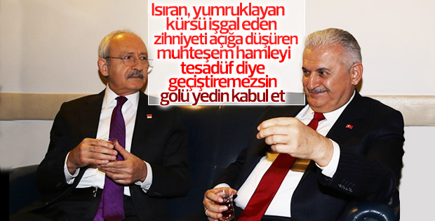 Kılıçdaroğlu, Başbakan ile tesadüfen çay içtiğini söyledi