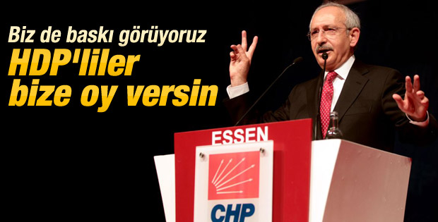 Kılıçdaroğlu'ndan HDP'lilere: Adayımıza oy verin
