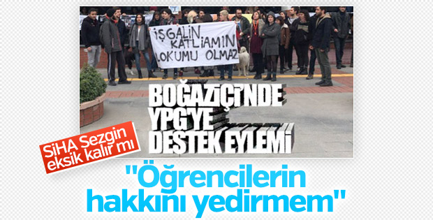 Boğaziçi'ndeki terör yandaşlarına CHP sahip çıktı