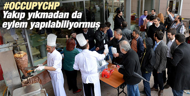CHP Genel Merkezi'nde #OccupyCHP forumu