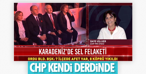 Ordu'da sel, CHP'de kurultay