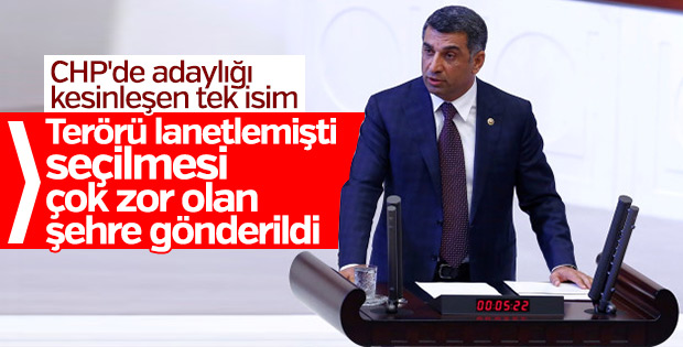 CHP'de adaylığı kesinleşen tek milletvekili