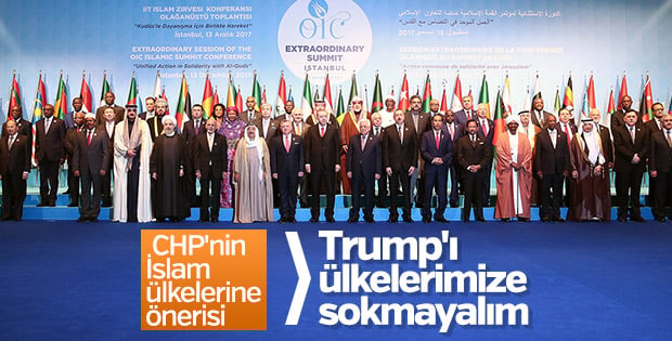 CHP'den Donald Trump'ı yalnızlaştırma önerisi