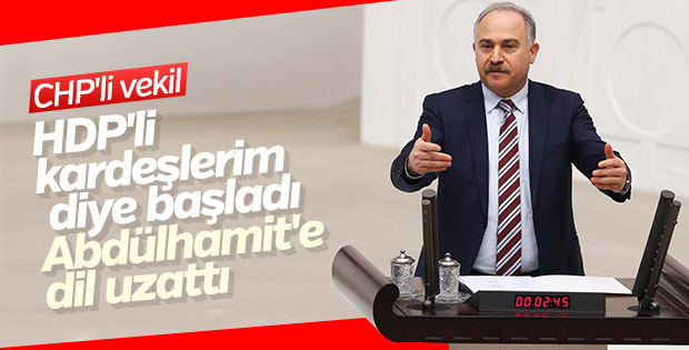 Meclis'te Abdülhamit tartışması