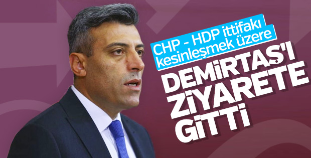 CHP'li vekil Selahattin Demirtaş'ı ziyaret etti