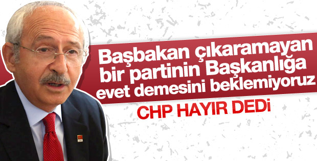 CHP'den anayasa teklifine ilişkin ilk açıklama