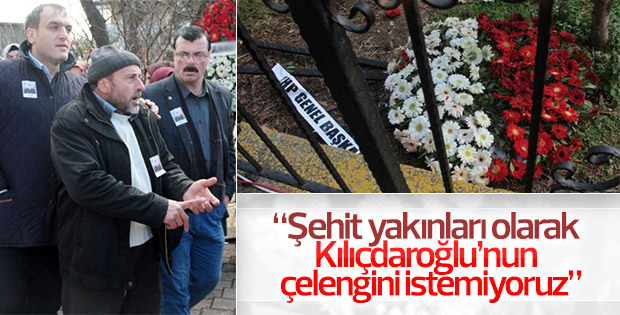 Samsun'da şehit yakınlarından CHP tepkisi