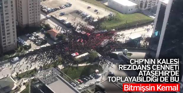 Kemal Kılıçdaroğlu'nun Ataşehir mitingi