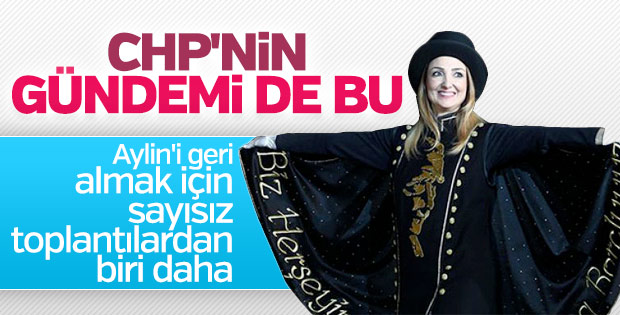 CHP, bir kez daha Aylin Nazlıaka için toplanacak