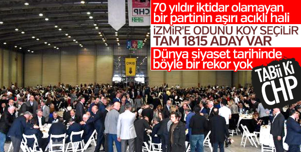 CHP'nin 1815 aday adayı buluştu