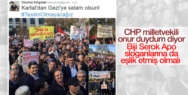 CHP'li vekiller HDP mitingine katıldı