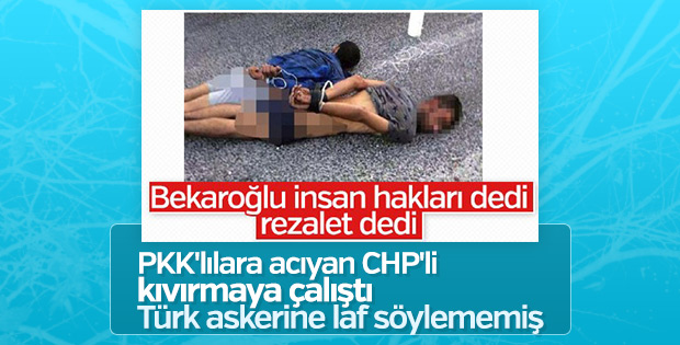 PKK'lılara üzülen CHP'li Mehmet Bekaroğlu açıklama yaptı