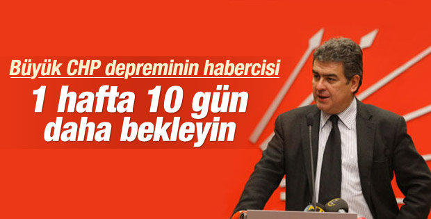 CHP'li Süheyl Batum yeni istifalar için tarih verdi
