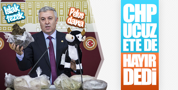 CHP'li vekil Meclis'e tezekle geldi