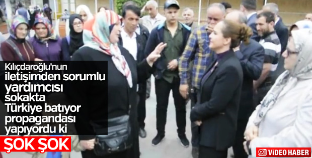 Halk, CHP'li Cankurtaran'a ders verdi VİDEO