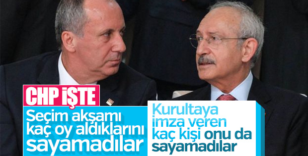 CHP'de kurultay için imza sayısı karmaşası