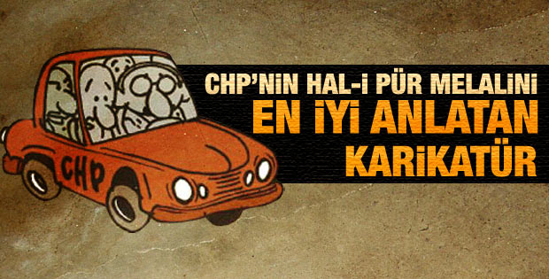 Akşam'dan CHP'yi en iyi anlatan karikatür