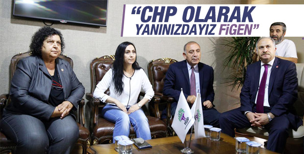 CHP'den HDP'ye geçmiş olsun ziyareti