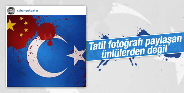 Şahan Gökbakar Doğu Türkistan'a özgürlük istedi