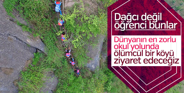 Uçurumun kenarında yaşayan Çinliler: Atuler Köyü