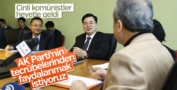 Çin Komünist Partisi'nden AK Parti'ye ziyaret