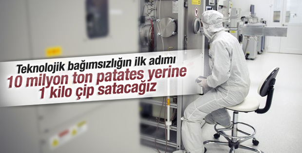 Türkiye'nin ilk çip fabrikasının temeli atıldı