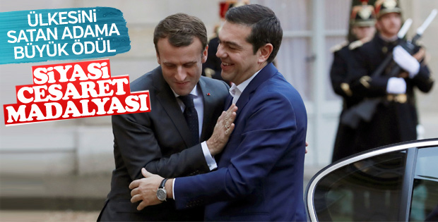 Çipras'a 'Siyasi Cesaret' ödülü