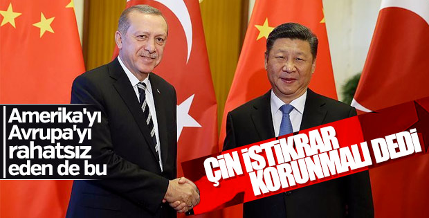 Çin'den 24 Haziran açıklaması: İstikrar korunmalı