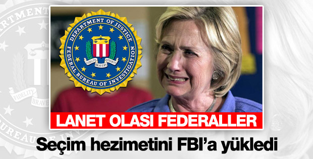 Clinton: FBI yüzünden kaybettim