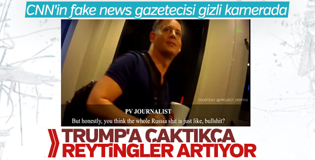 CNN'in yapımcısı gizli kamerada