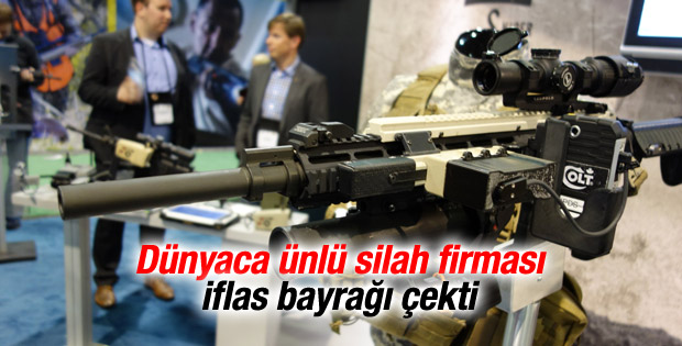Ünlü silah firması Colt iflasın eşiğinde