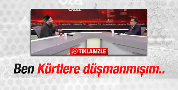 Cübbeli Ahmet Hoca: Ben Kürtlere düşmanmışım