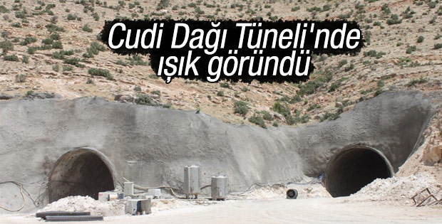 Cudi Tüneli'nde sona gelindi