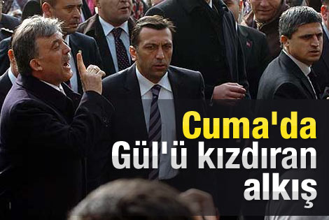 Cumhurbaşkanı Gül'ü kızdıran alkış