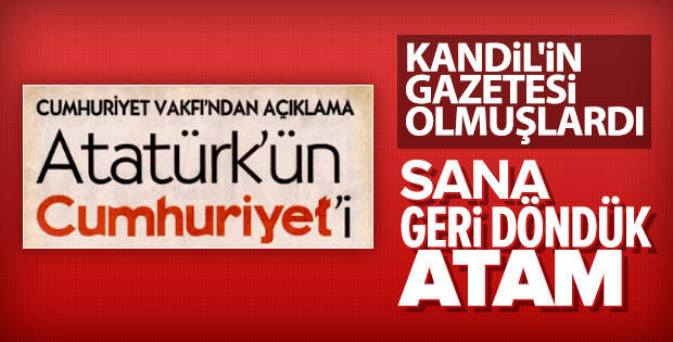 Cumhuriyet Gazetesi yayın çizgisini değiştirdi