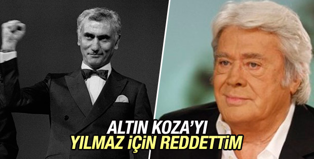 Cüneyt Arkın'dan reddettiği Altın Koza ödülünün hikayesi