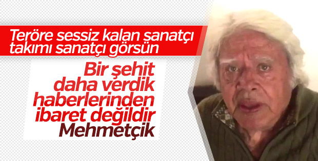 Cüneyt Arkın'dan Mehmetçik'ler için duygulandıran mesaj
