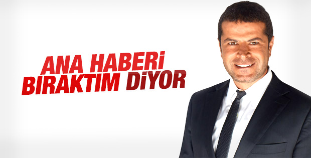 Cüneyt Özdemir ana haberi sunmayacağını açıkladı