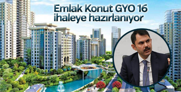 Emlak Konut GYO'dan 16 ihaleye hazırlık