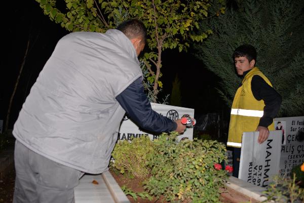 PKK'lıların mezar taşlarından örgüt simgeleri silindi