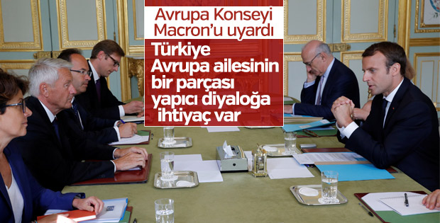 Jagland'dan Macron'a Türkiye uyarısı