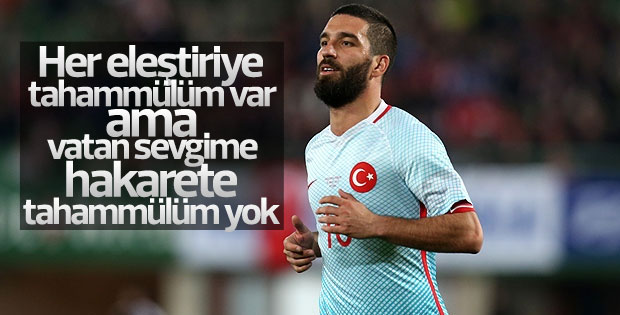 Arda Turan tepkilere cevap verdi